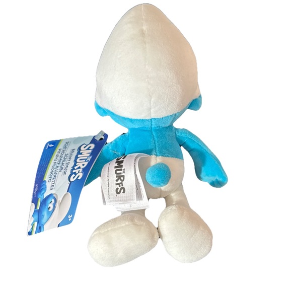 The Smurfs Stuffed Animals Plush-Brainy Smurf 7 Inch NEW! - Picture 3 of 4
